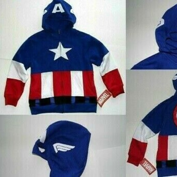 captain marvel kids hoodie